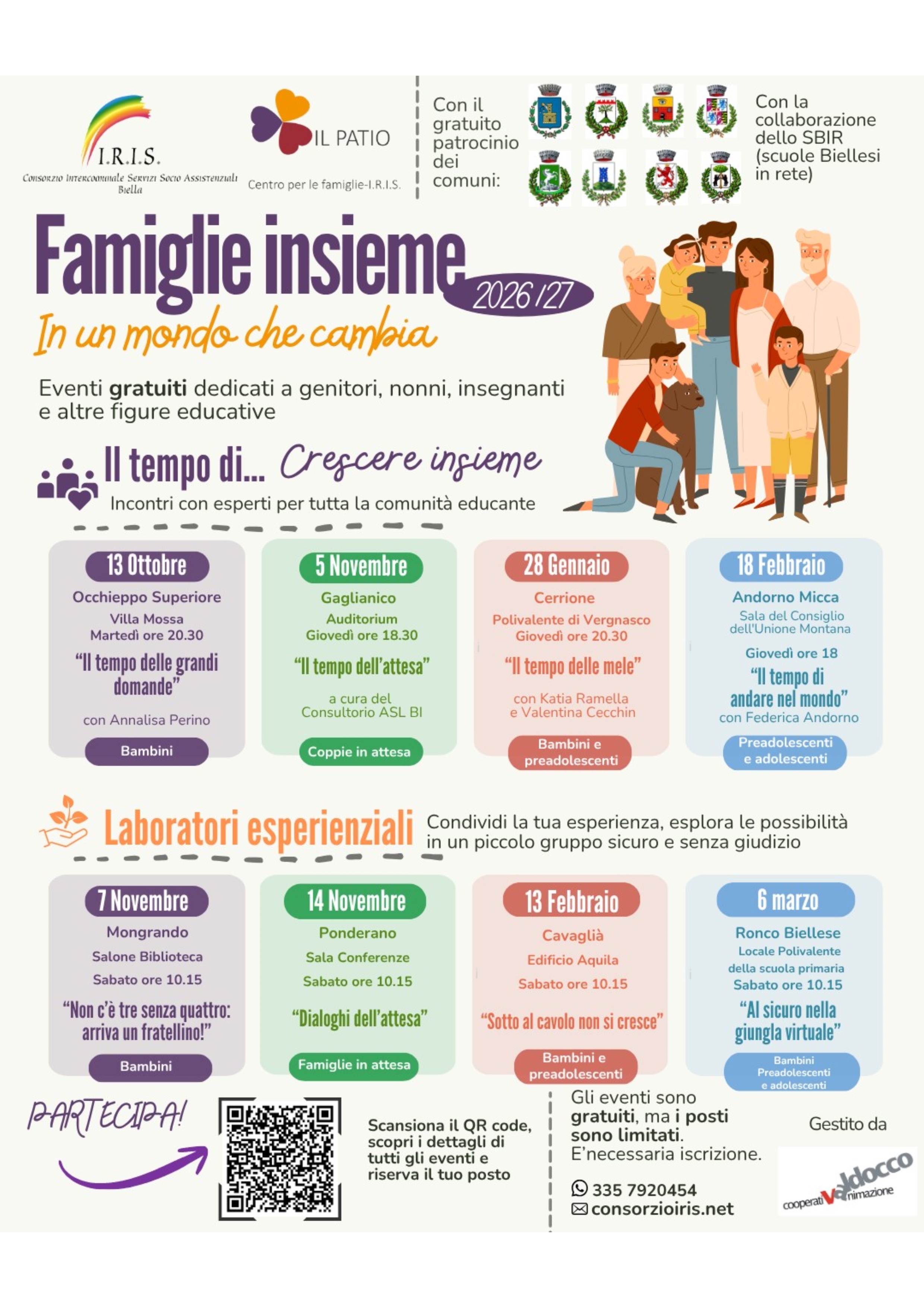 Famiglie insieme 2026-27